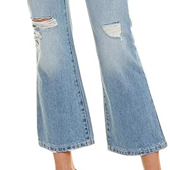 Anthropologie DL 1961 Cropped High Waist Wallace Jean 27 - Picture 2 of 7